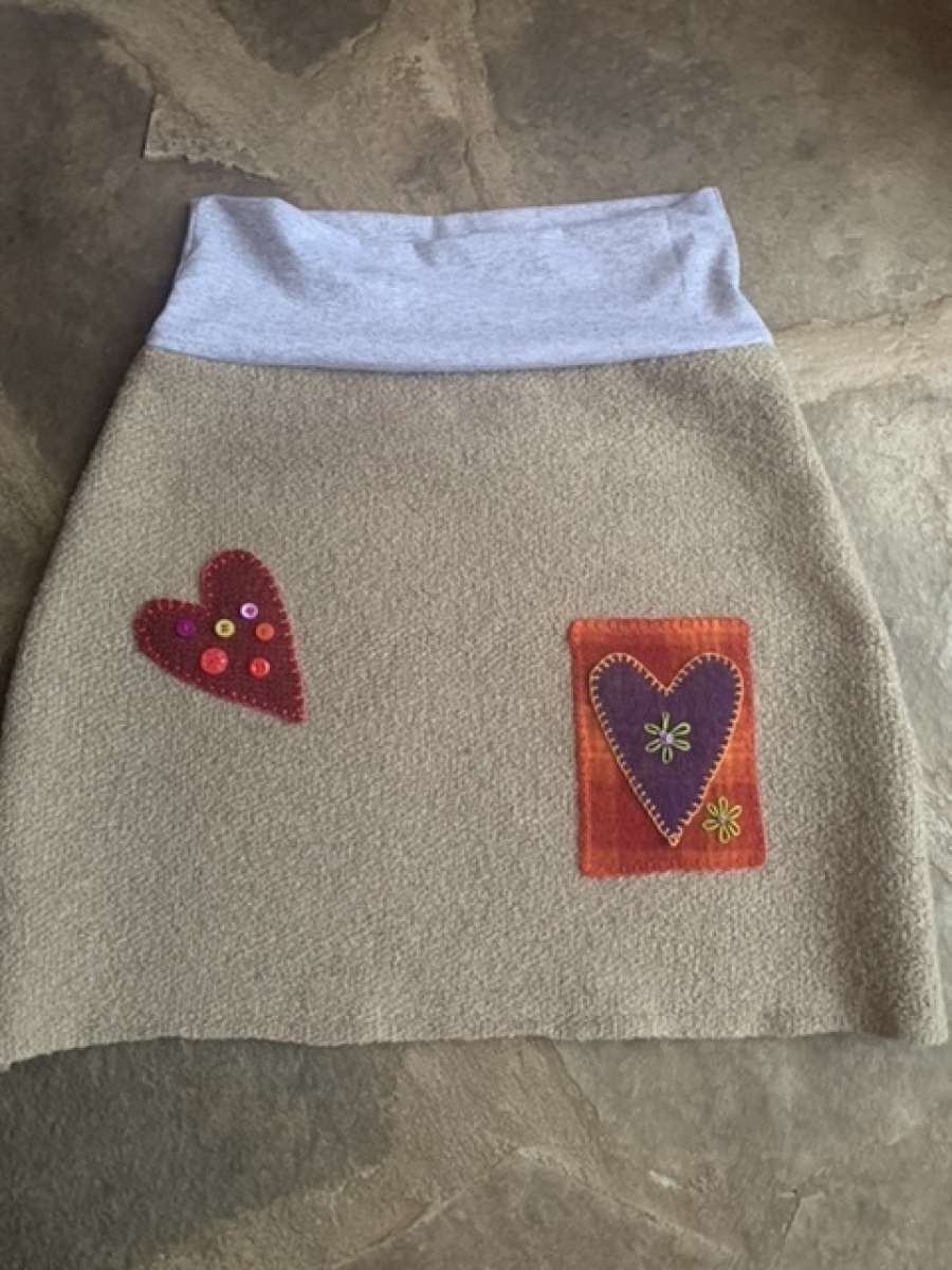Butt Warmer/Skirt Beige/Grey Butt Warmer/Skirt Beige/Grey