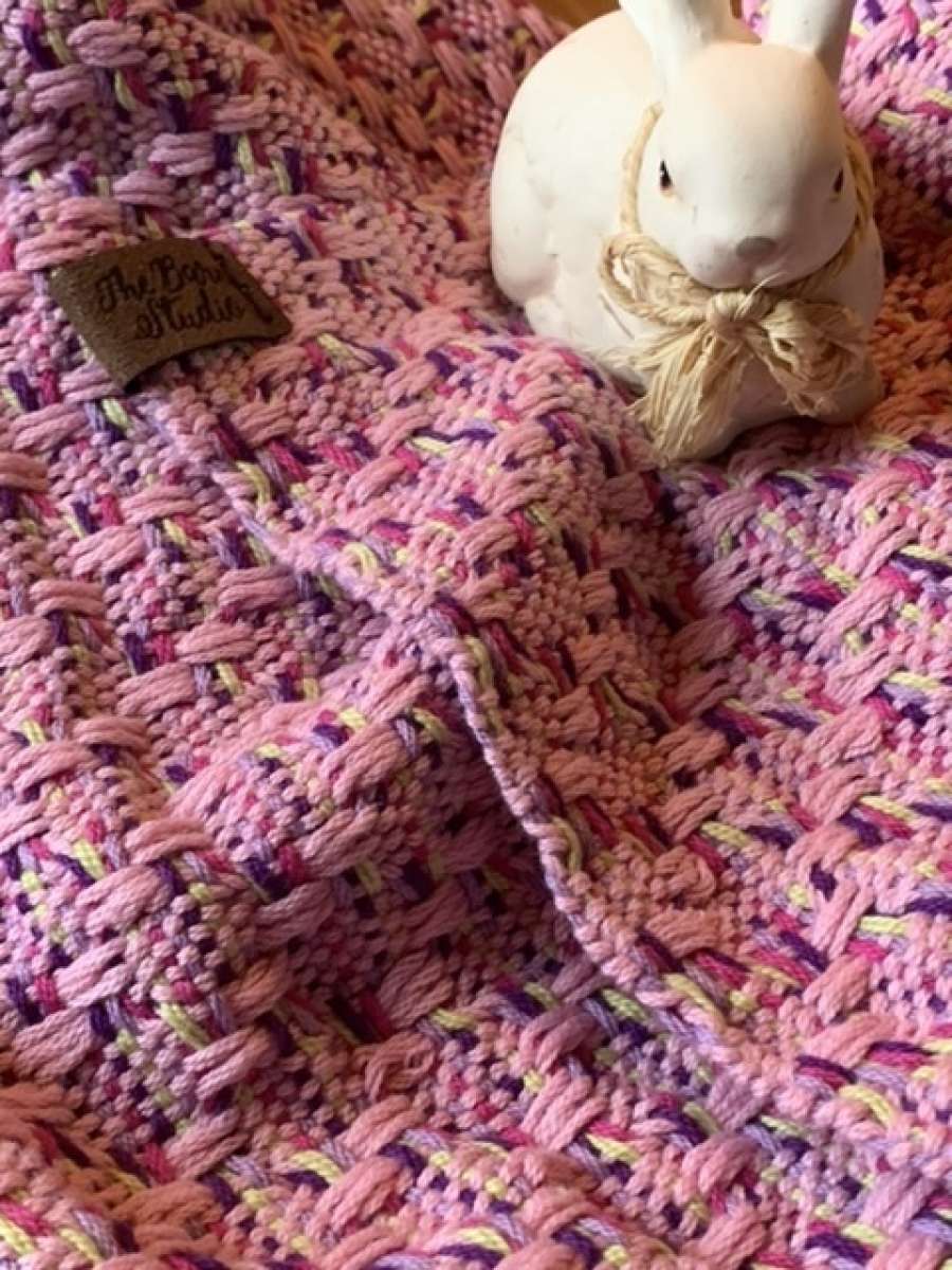 Cotton Baby Blanket Pink