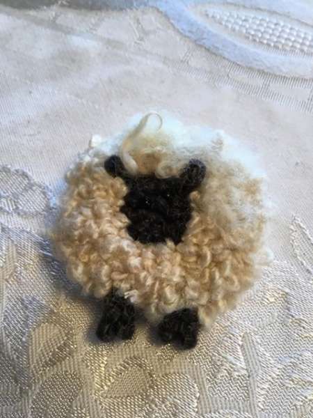 Wooly Sheep Brooch SOLD OUT Wooly Sheep Brooch SOLD OUT