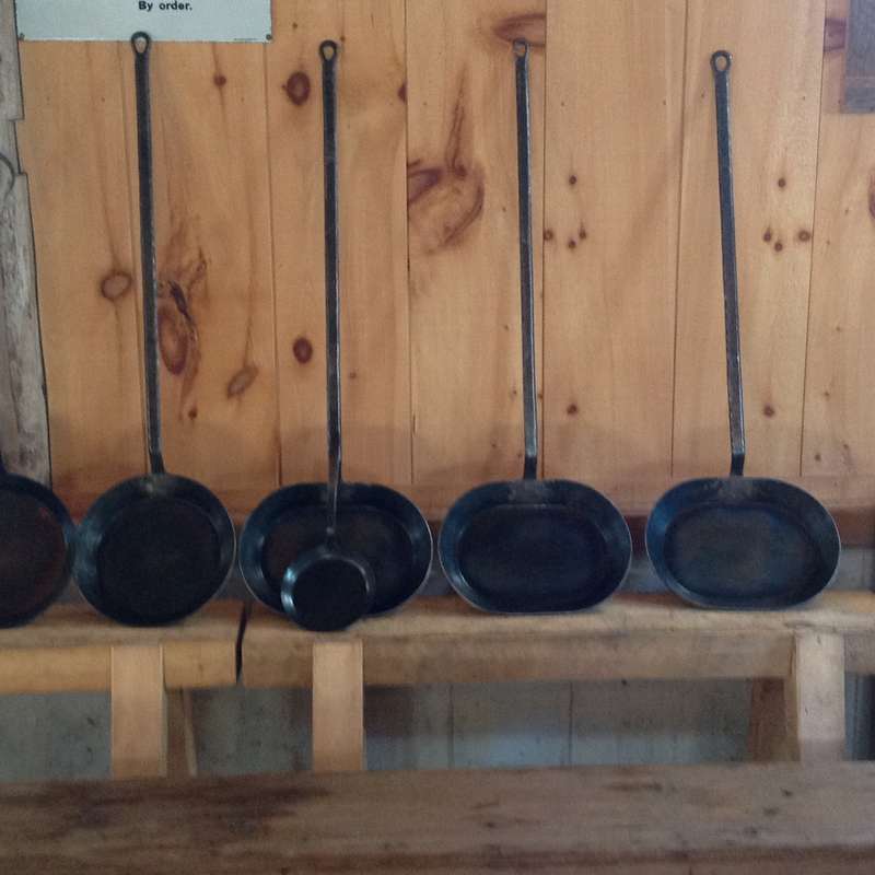 Hand-forged Long Handled pans